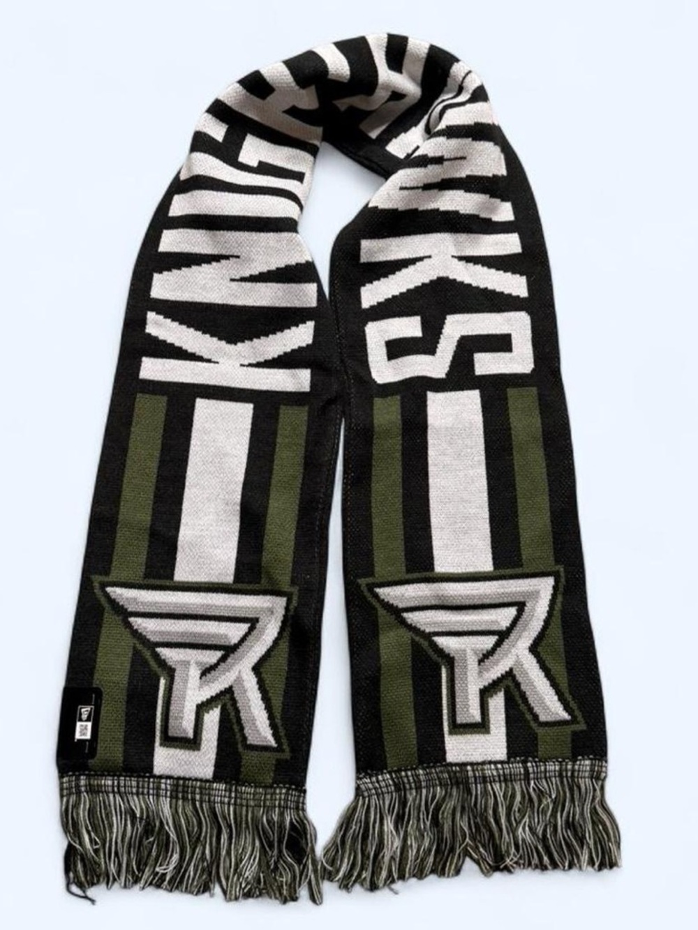 NWT Rochester Knighthawks NLL Fringe Scarf